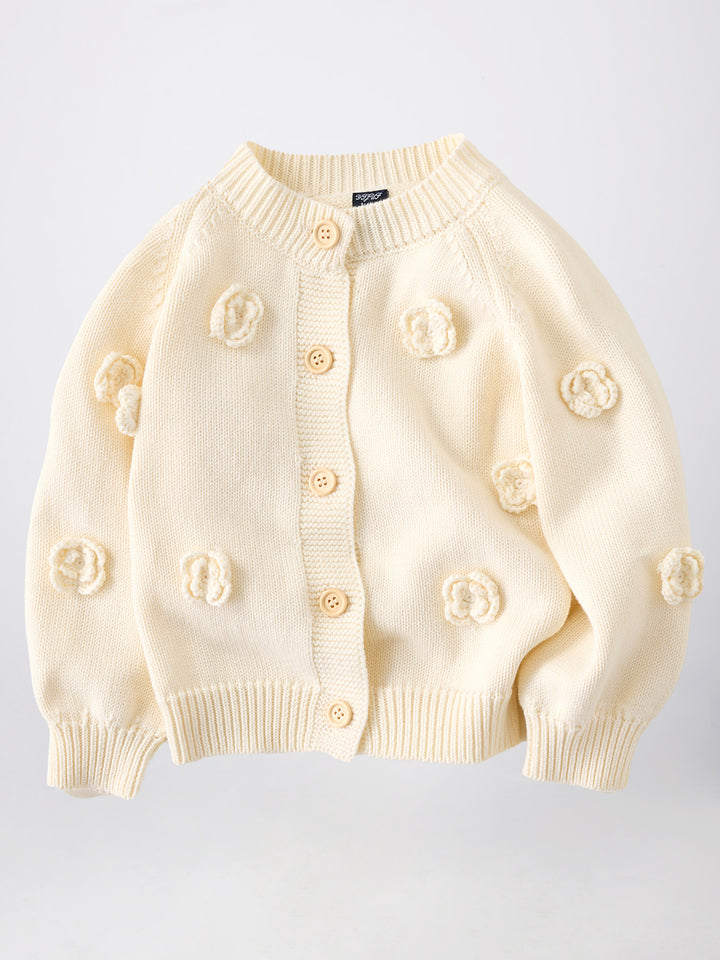 سترة بناتي محبوكة 