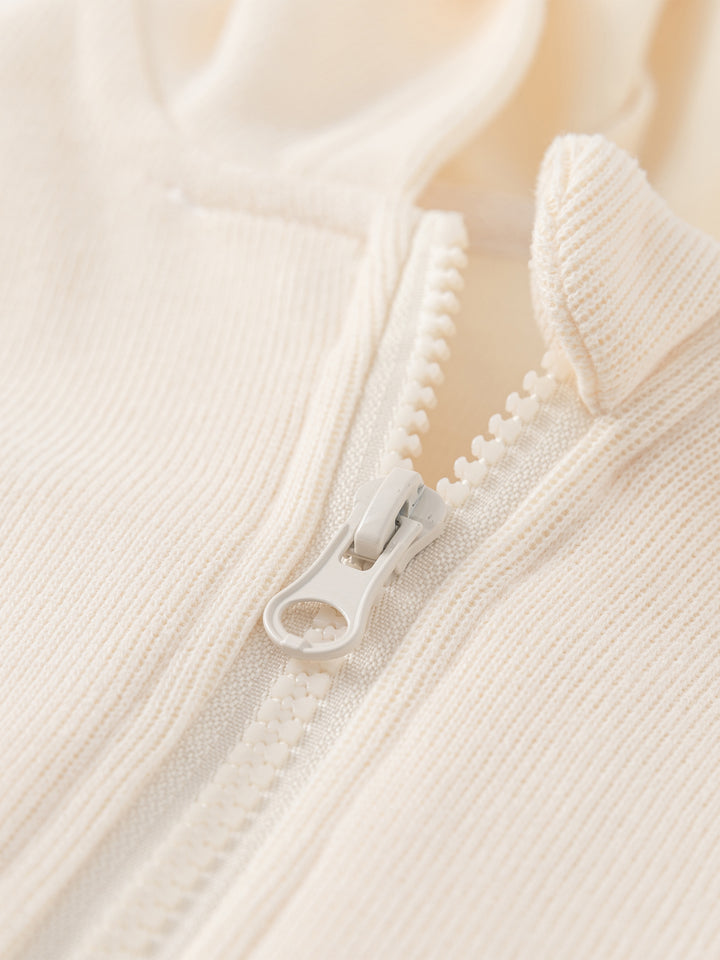 طقم هودي بسحاب وبنطال 