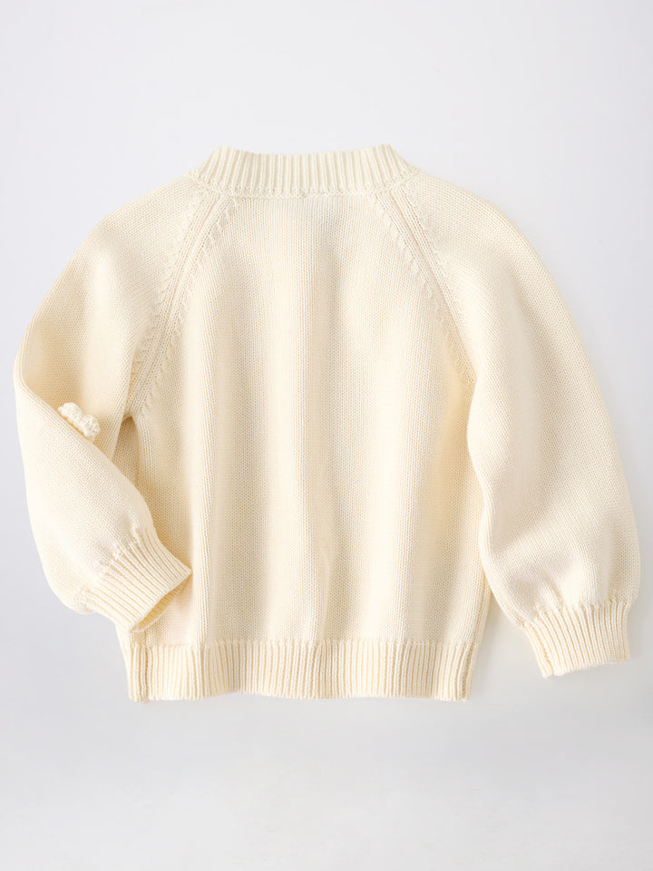 سترة بناتي محبوكة 