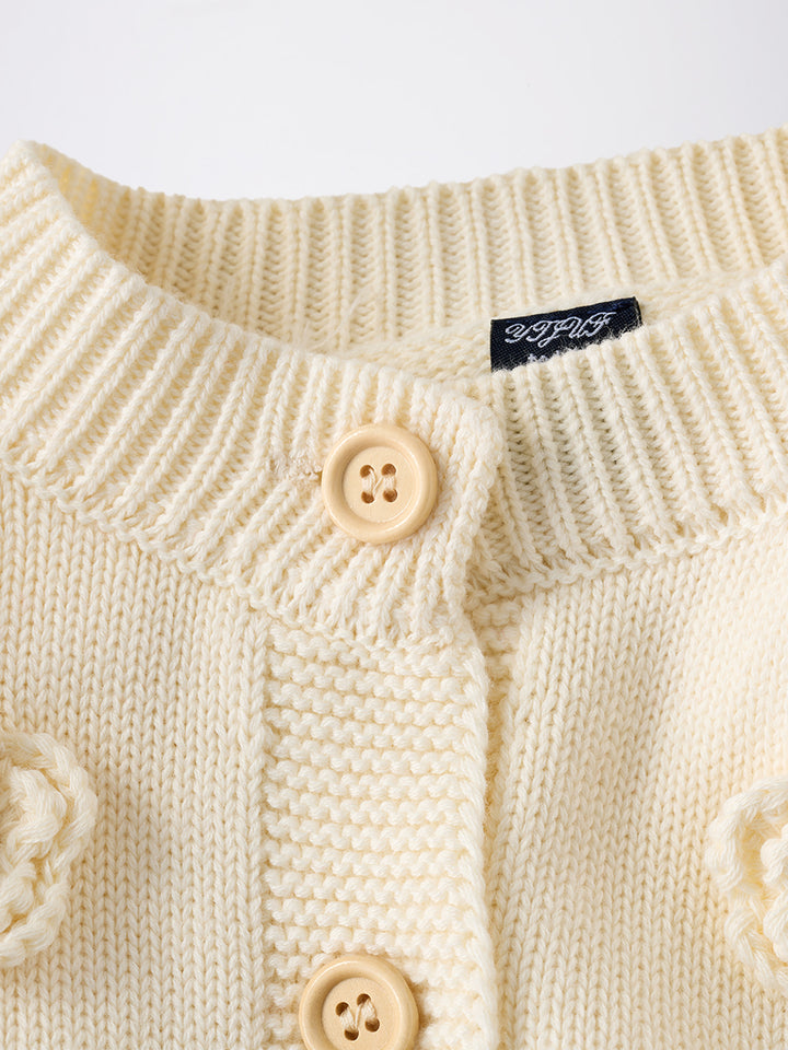 سترة بناتي محبوكة 