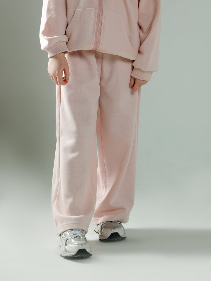 طقم هودي بسحاب وبنطال 