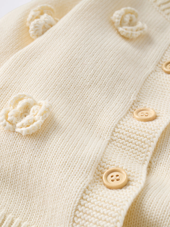 سترة بناتي محبوكة 