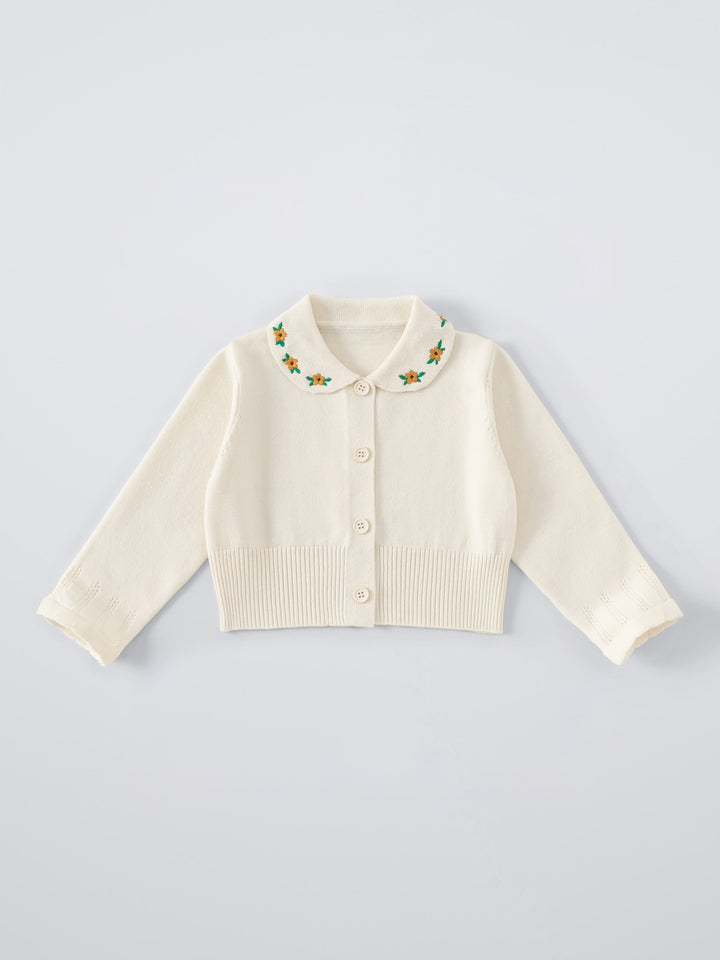 كارديغان بياقة مطرزة